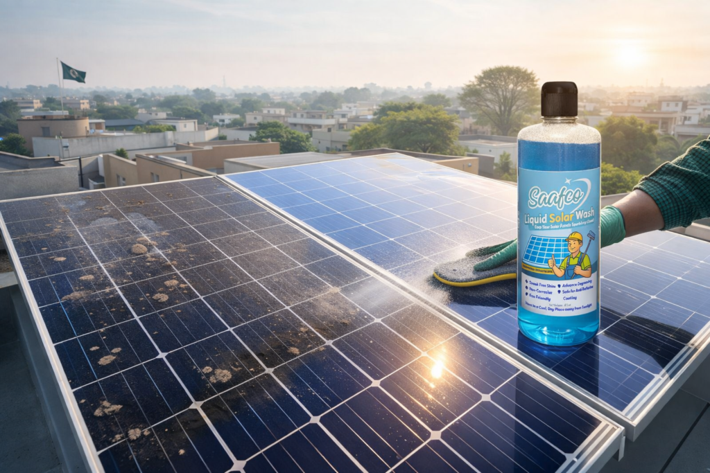 solar panel liquid cleaner