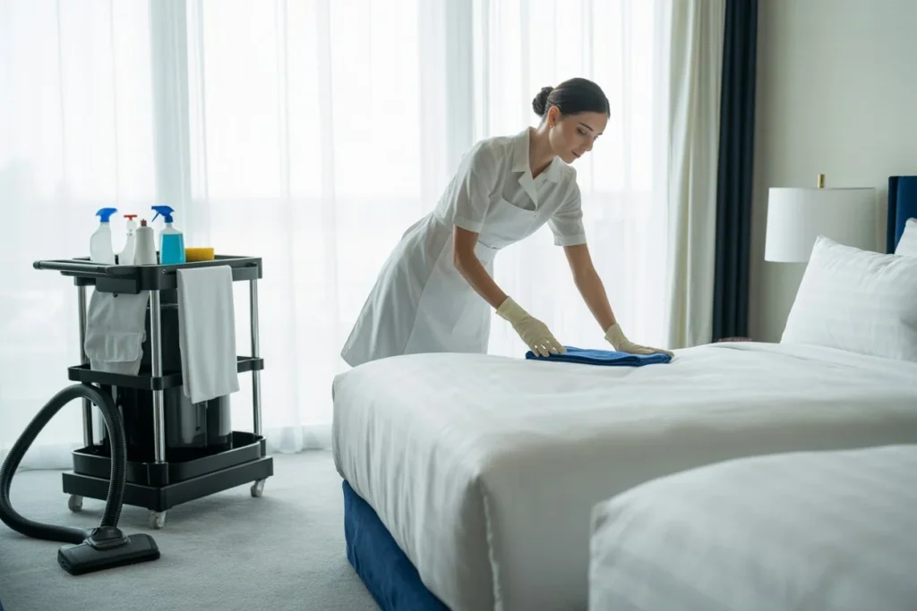Hotel Room Cleaning