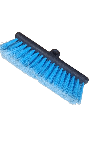 Saafco Solar Panel Cleaning Brush Head with soft blue bristles for scratch-free solar panel cleaning